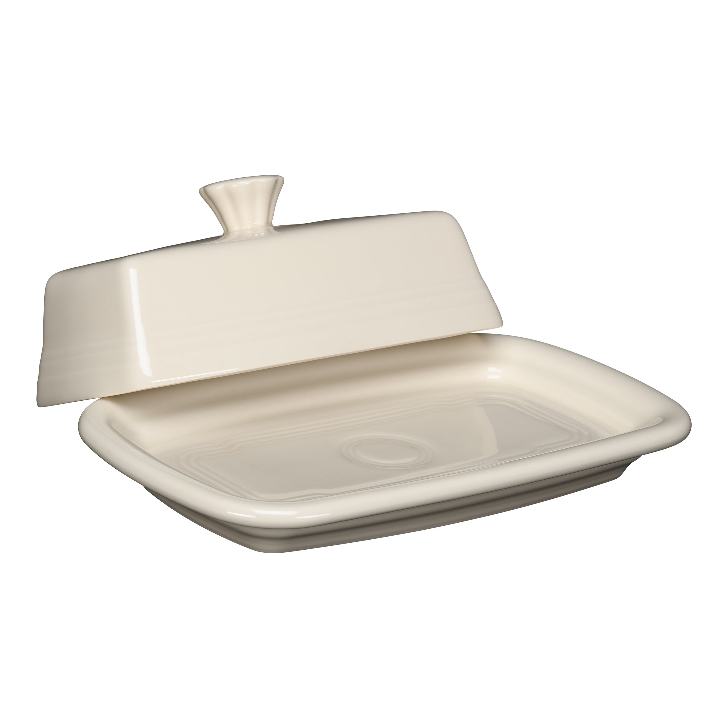 Extra Large Covered Butter Dish 8 1/8 Inch x 5 1/8 Inch - Image 4