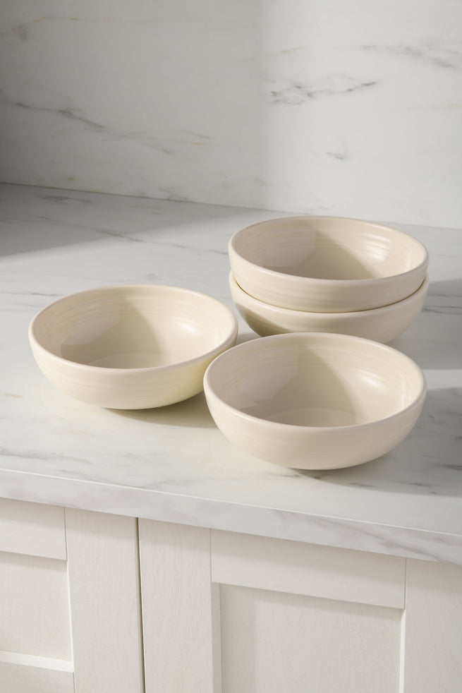 Linen Set of 4 Bistro Coupe 7 5/8-Inch 38OZ Medium Bowls - Image 2