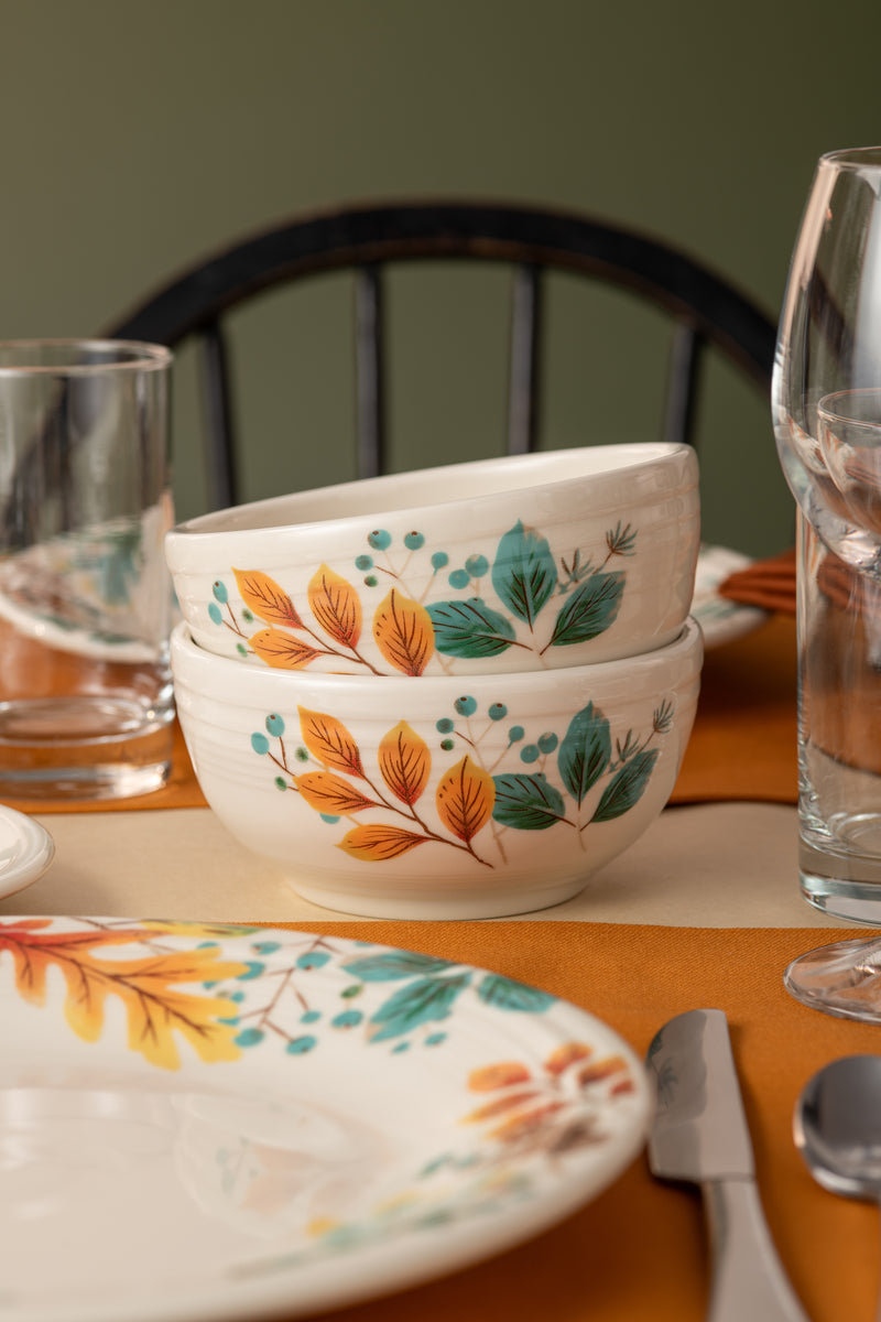 Autumn Fields Bistro Coupe 5 1/2 Inch Cereal Bowl 22 OZ - Image 2