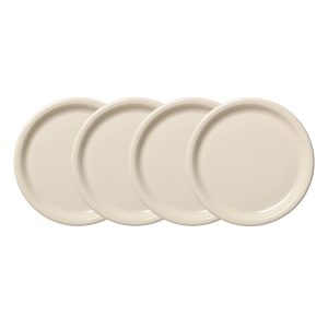 Linen Set of 4 Bistro Coupe 10 1/2 Inch Dinner Plate