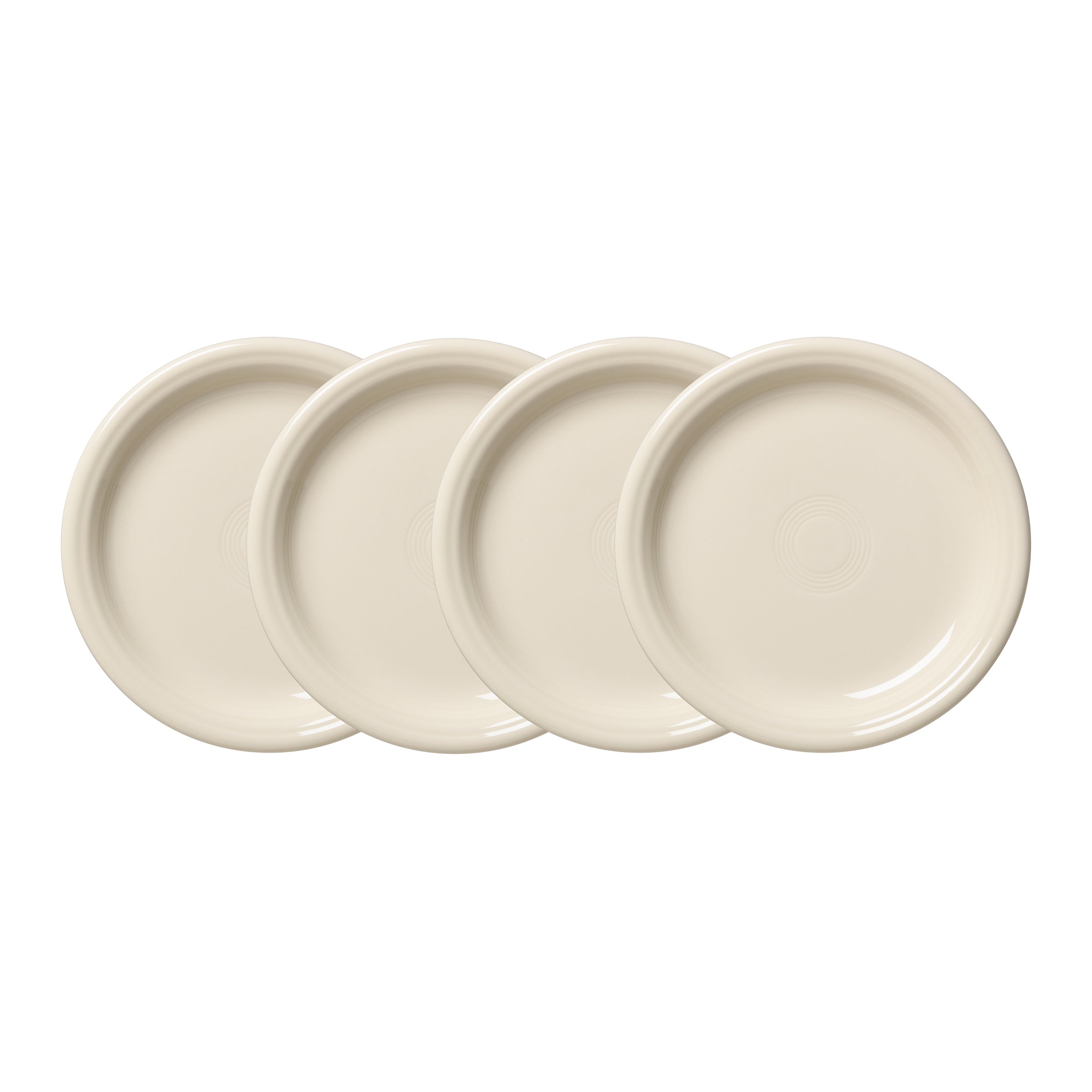Linen Set of 4 Bistro Coupe 7 1/4 Inch Salad Plate
