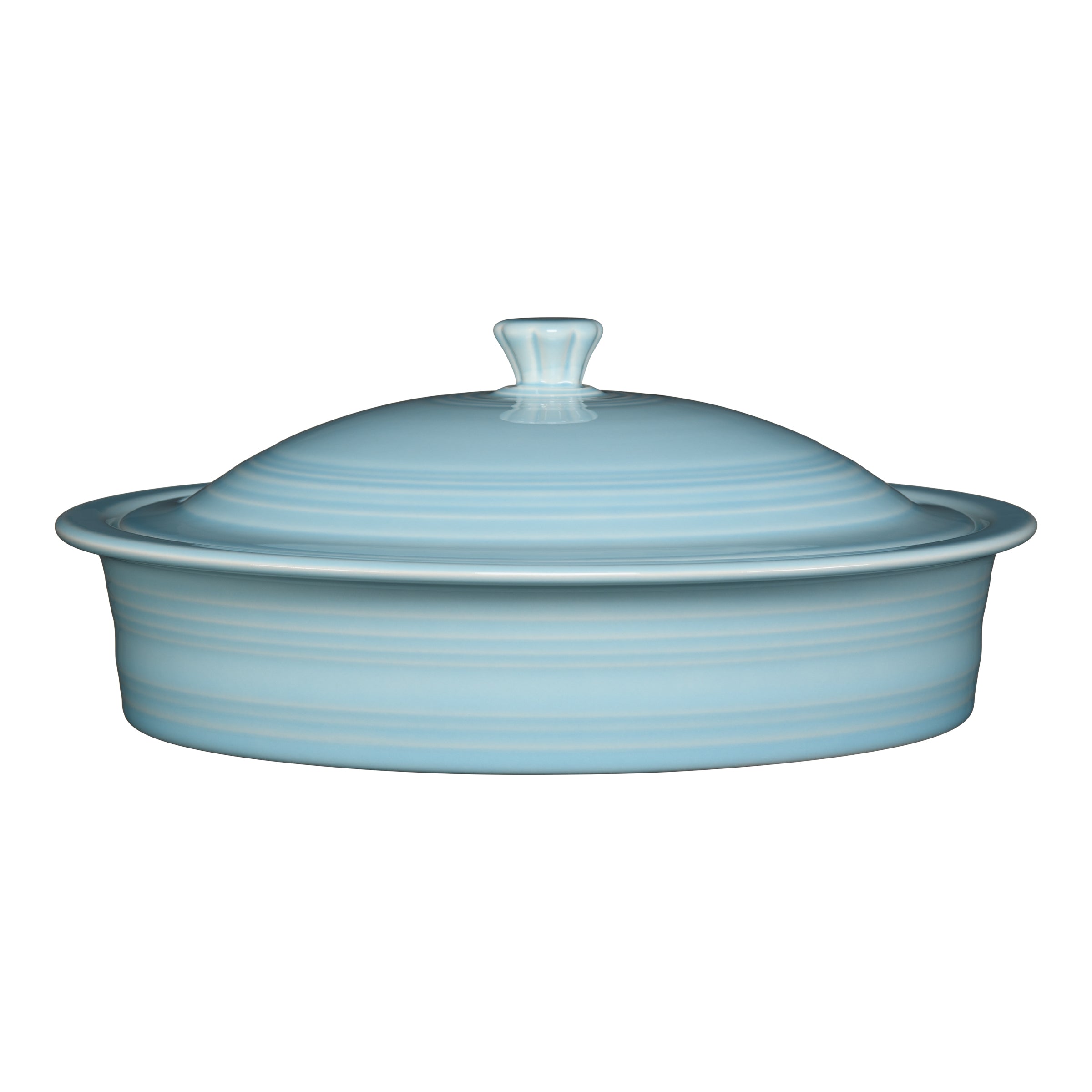 Small 10 Inch Round Covered Casserole 1.4 Quart - Image 6
