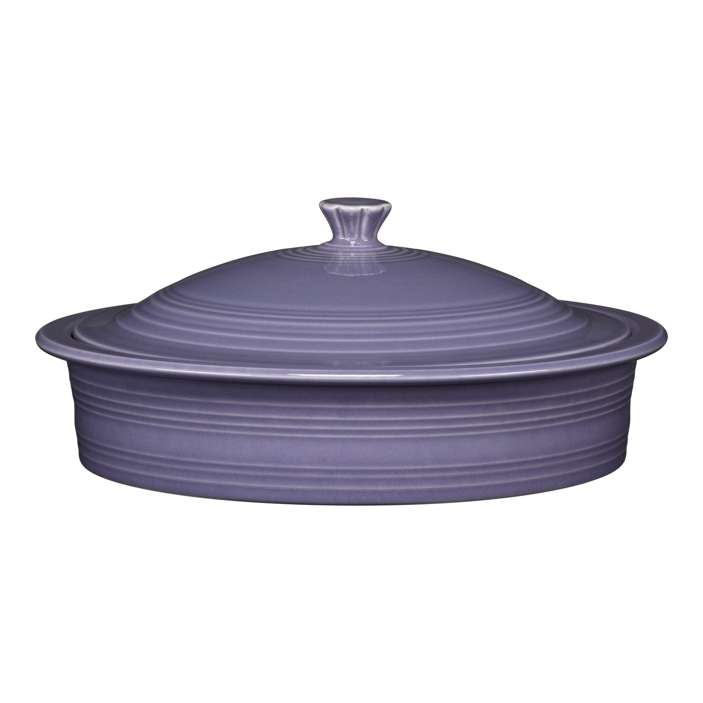 Lavender Small 10 Inch Round Covered Casserole 1.4 Quart