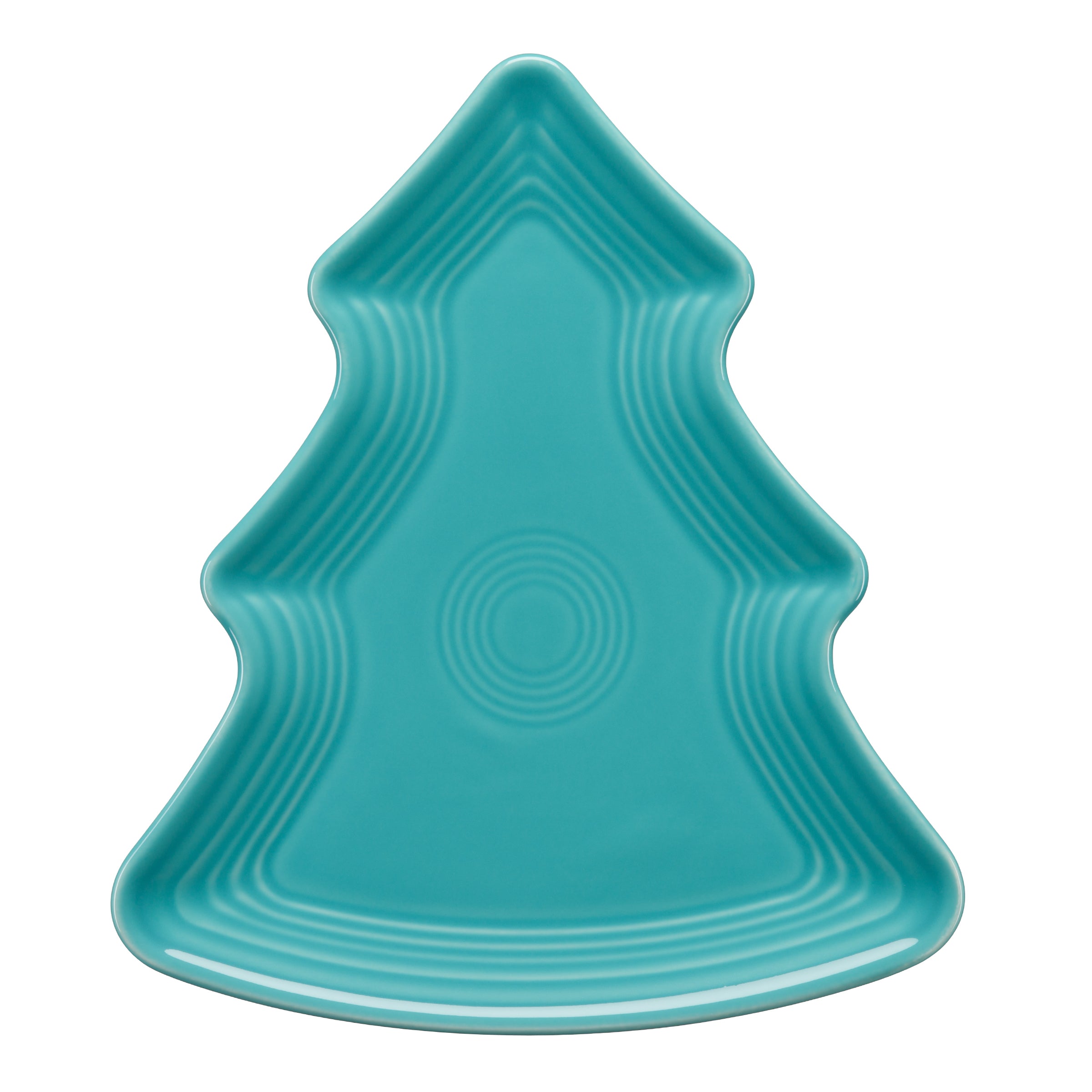 Retired Fiesta Tree Shaped Plate 10 1/8 Inch - Image 2