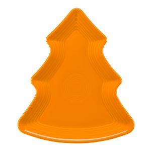 Retired Fiesta Tree Shaped Plate 10 1/8 Inch