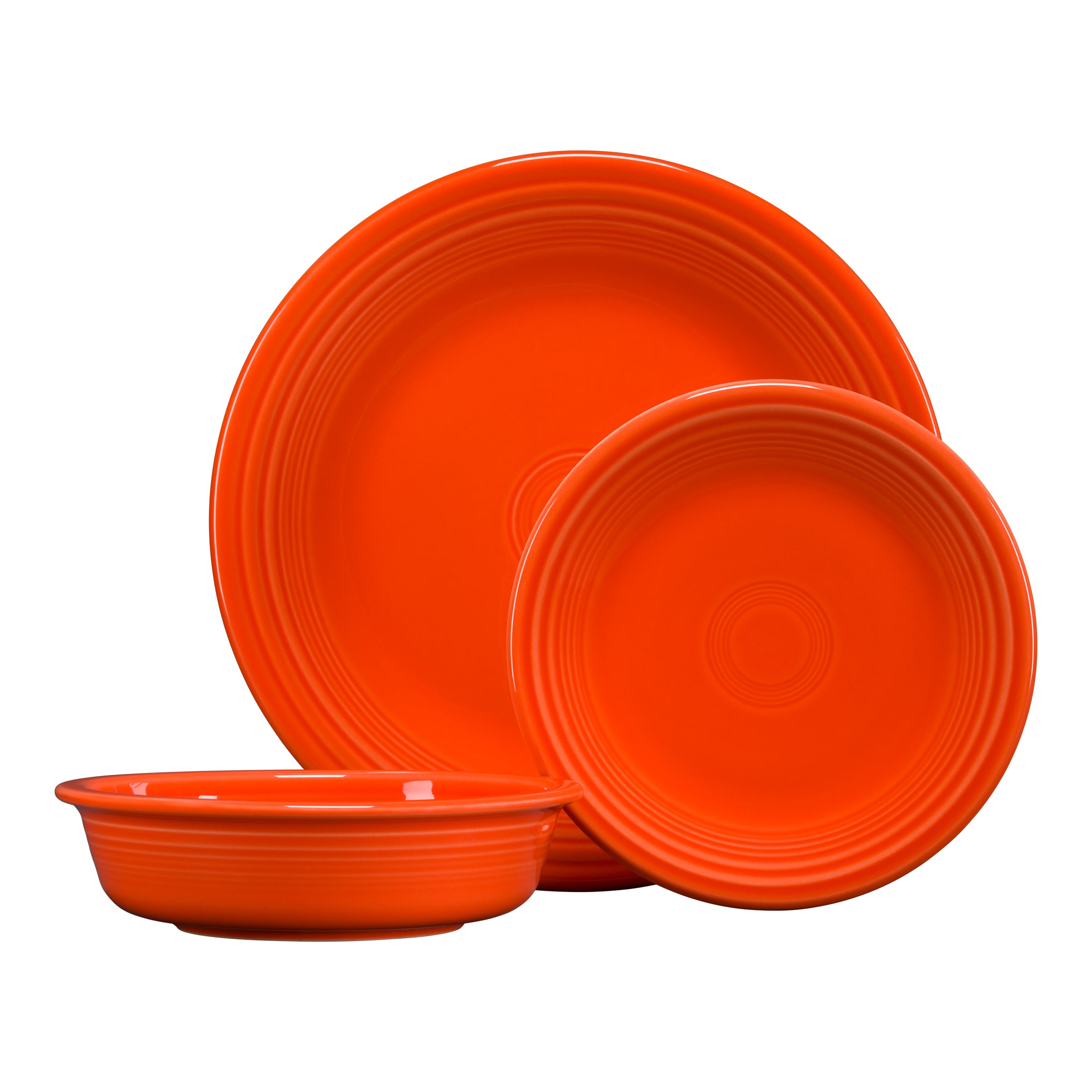 Classic Rim 3-Piece Dinnerware Set. Service for 1 - Image 12
