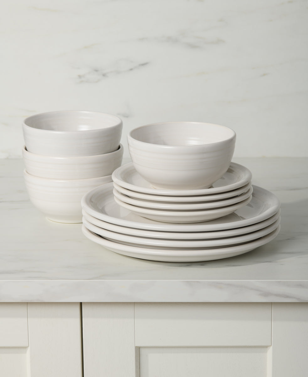 Bistro Coupe 12-Piece Dinnerware Set. Service for 4 - Image 2