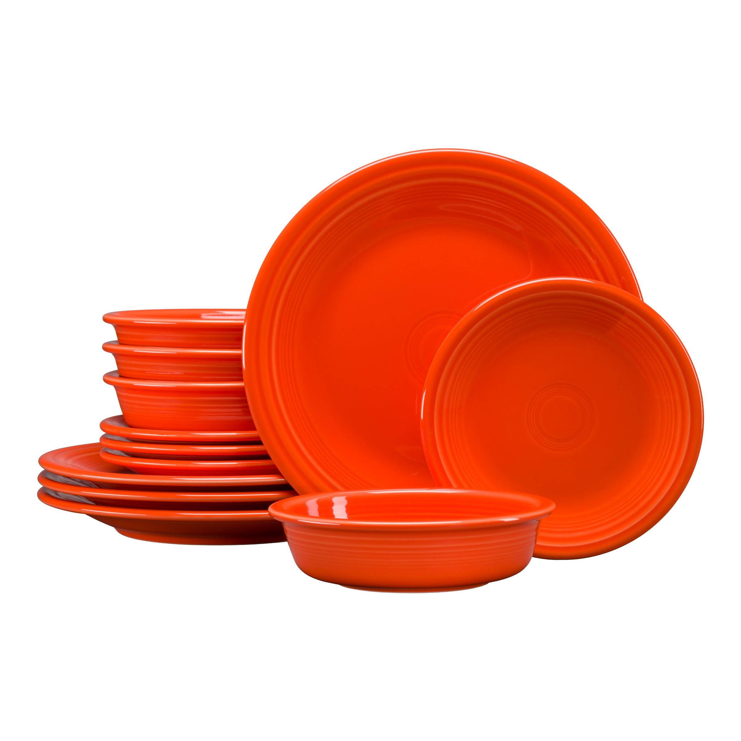 Classic Rim 12-Piece Dinnerware Set. Service for 4 - Image 10