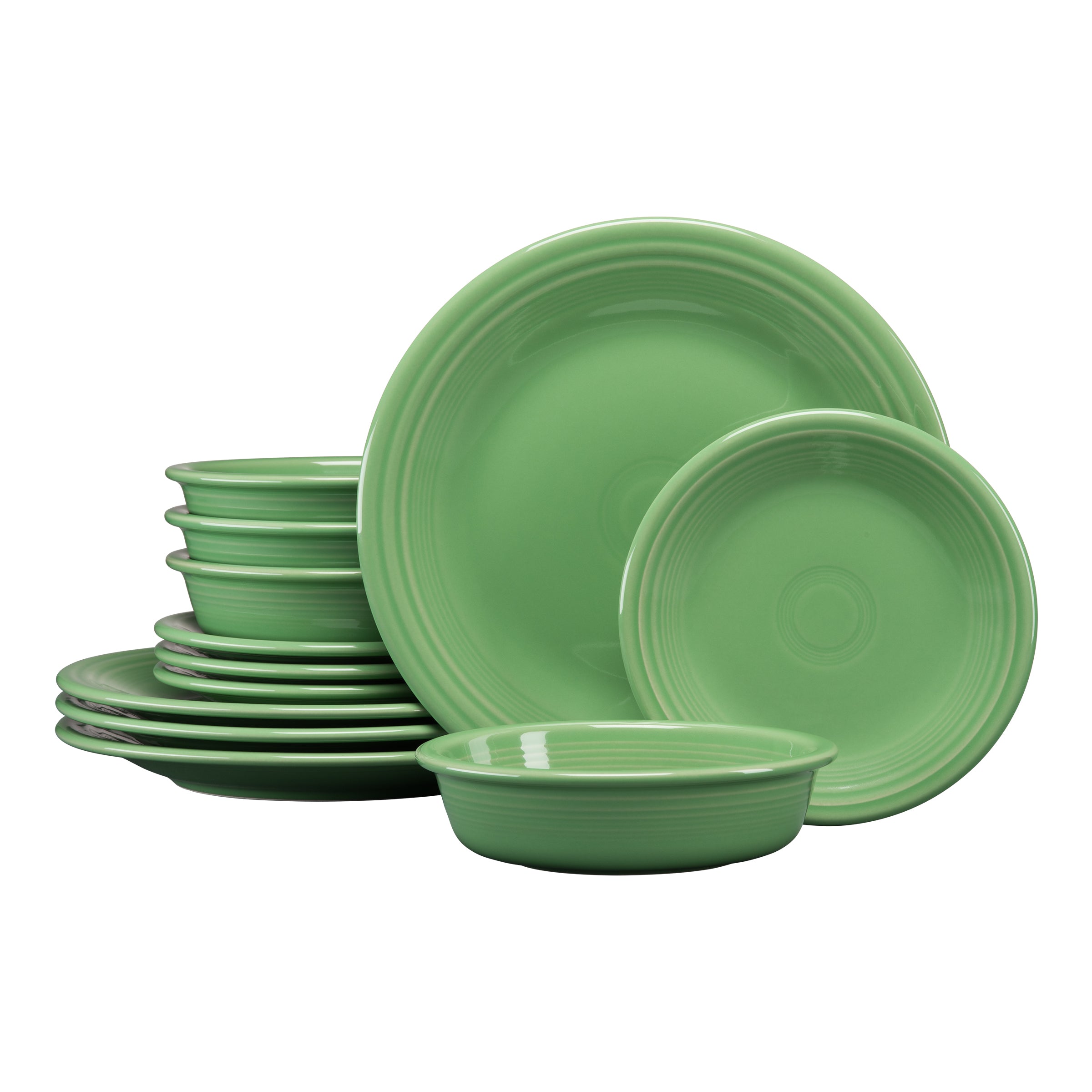 Classic Rim 12-Piece Dinnerware Set. Service for 4 - Image 11