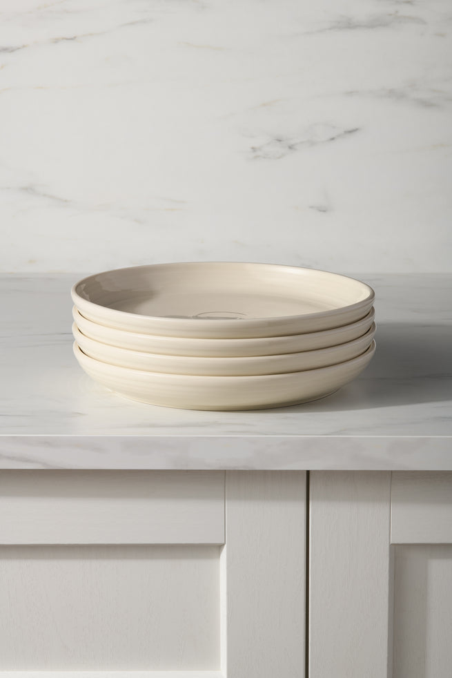 Linen Set of 4 Coupe 10 3/8 Inch Dinner Bowl 40 OZ - Image 2
