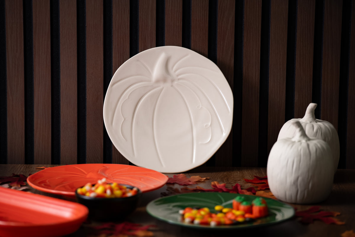 Pumpkin Shaped Plate 8 1/2 Inch - Image 7