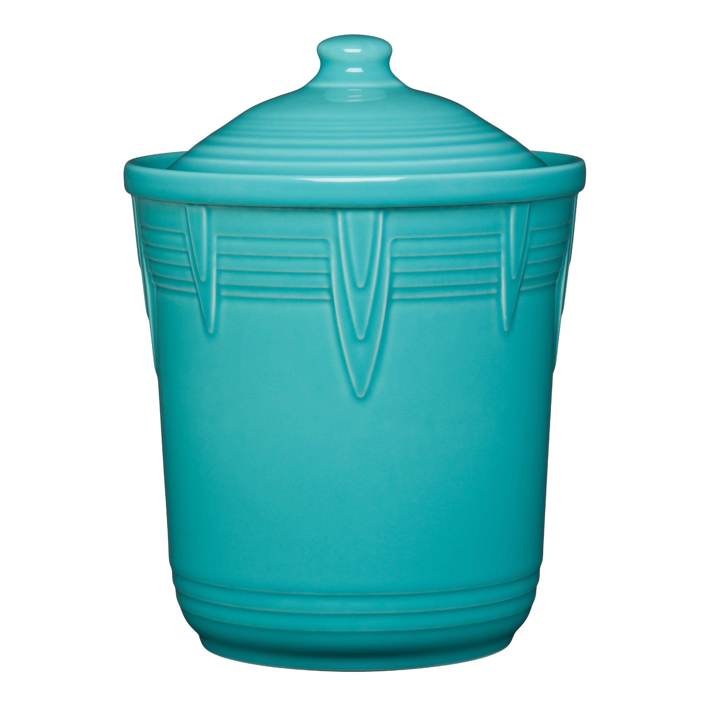Retired Fiesta 2 Quart Medium Chevron Canister - Image 5