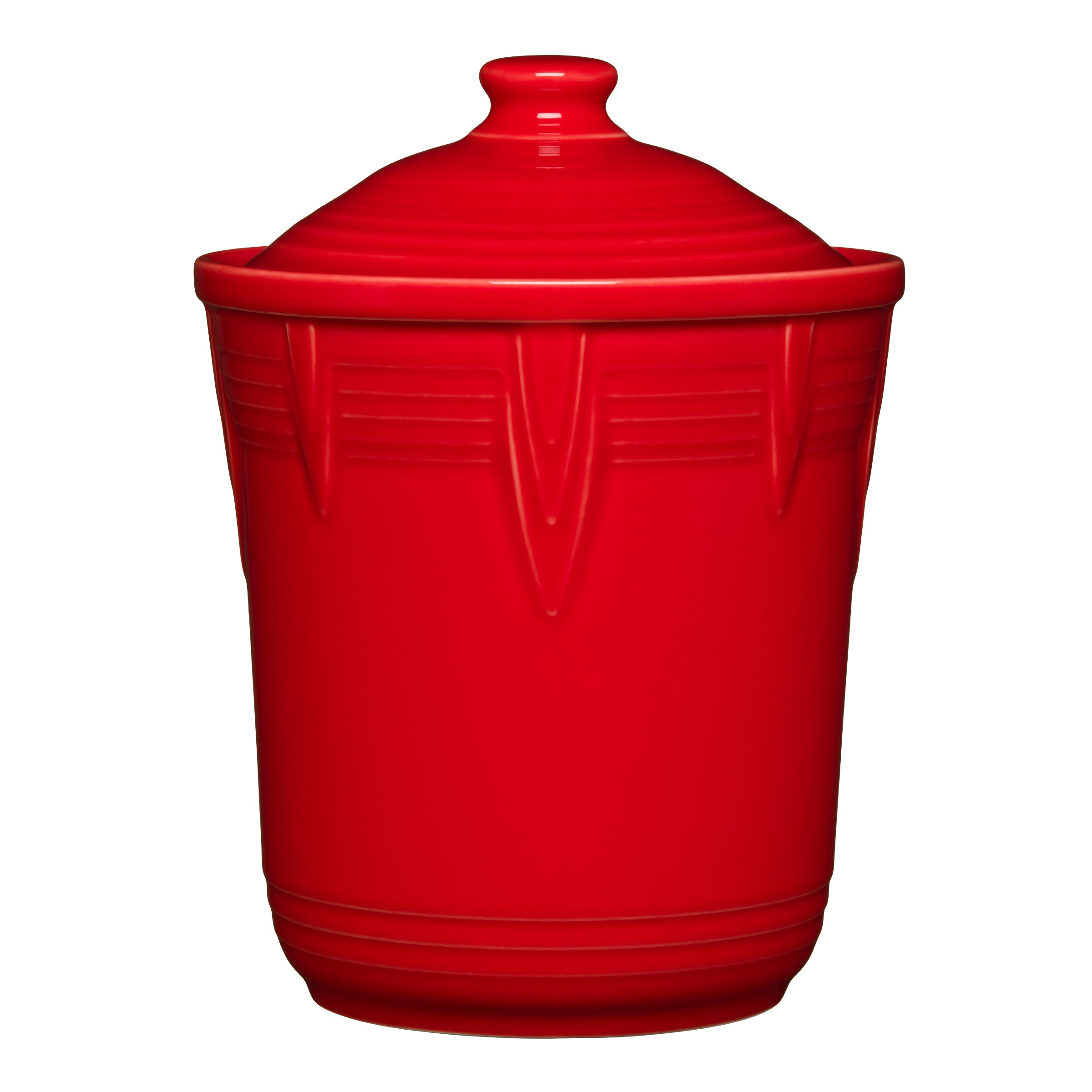Retired Fiesta 2 Quart Medium Chevron Canister - Image 4