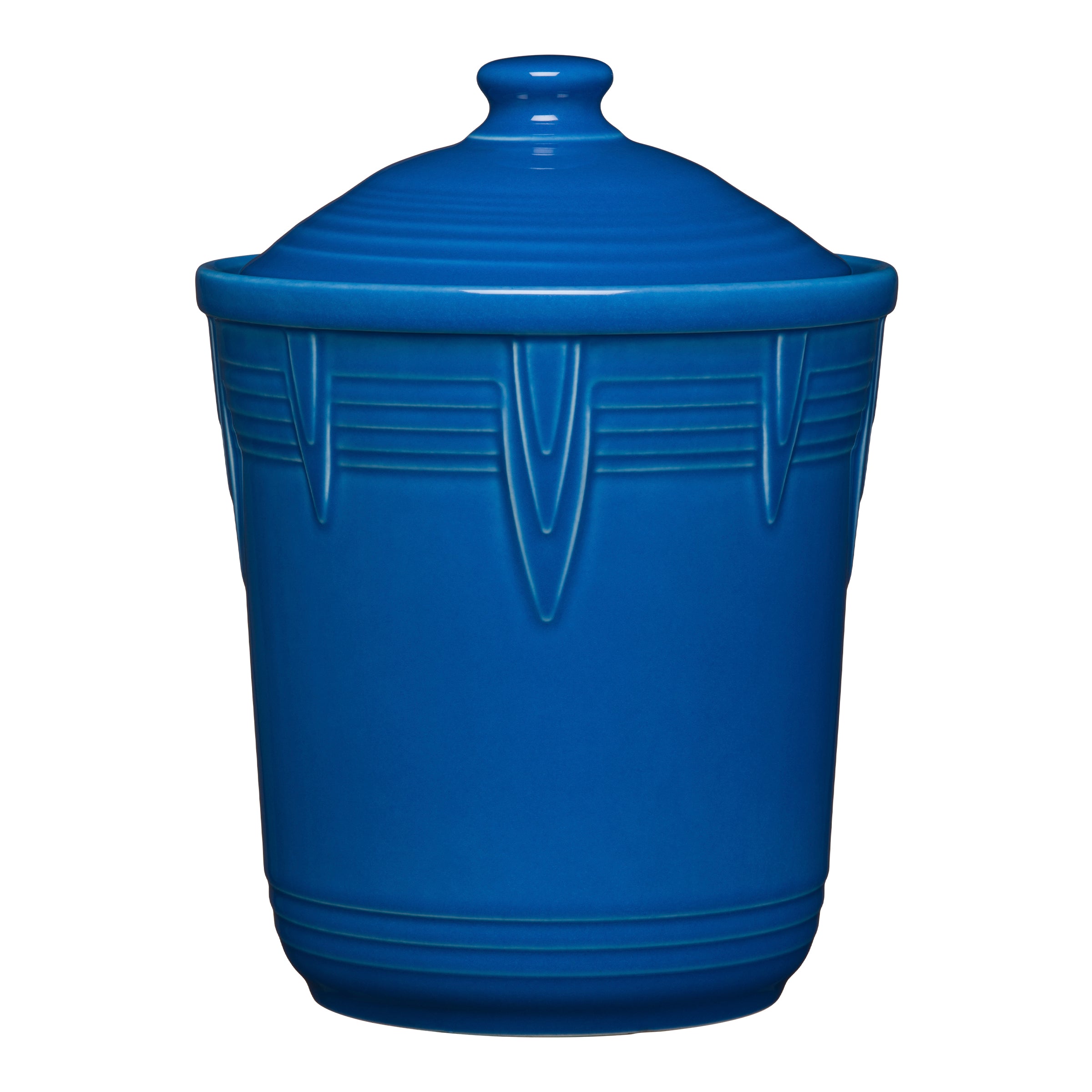 Retired Fiesta 2 Quart Medium Chevron Canister - Image 8
