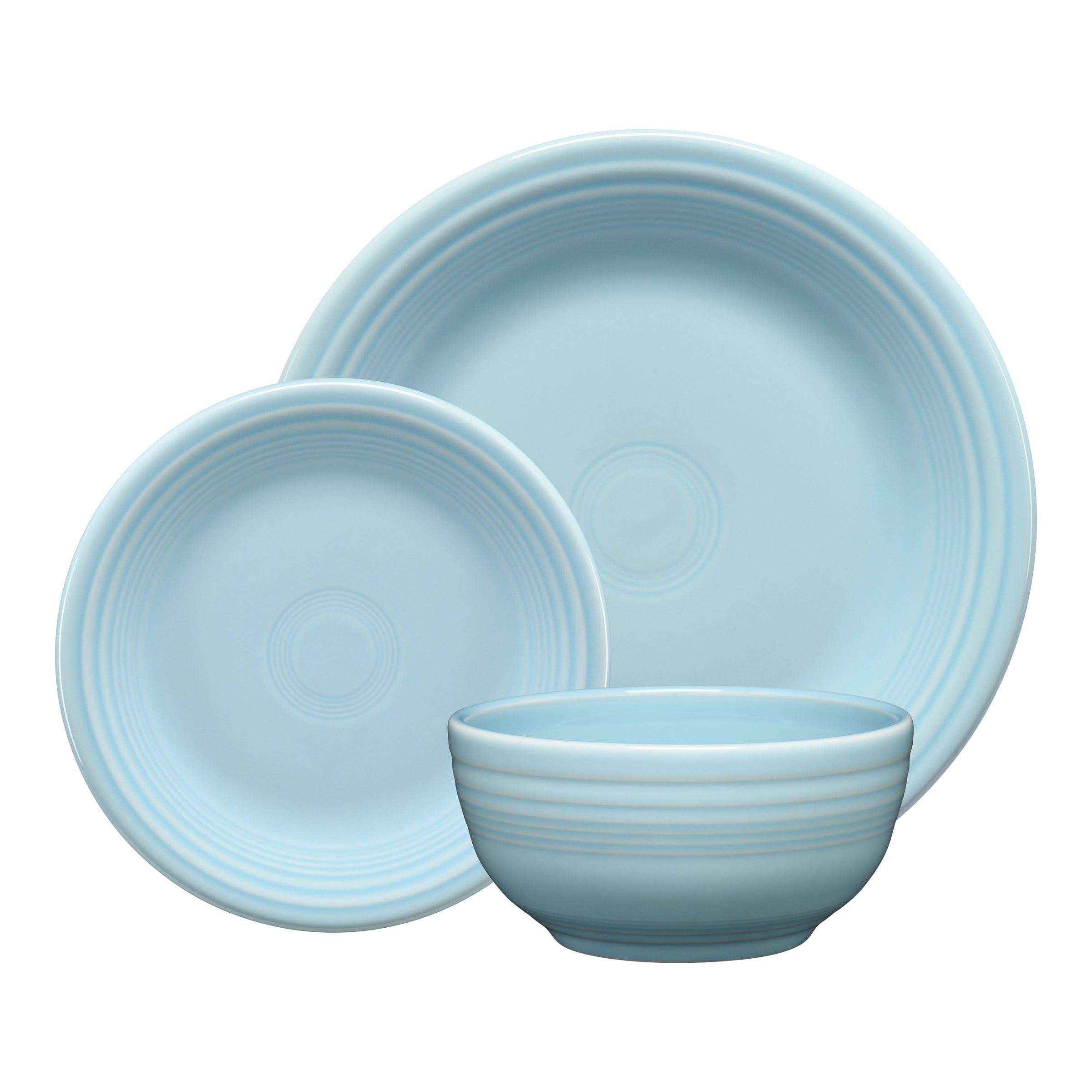 Classic Bistro 3-Piece Dinnerware Set. Service for 1 - Image 3
