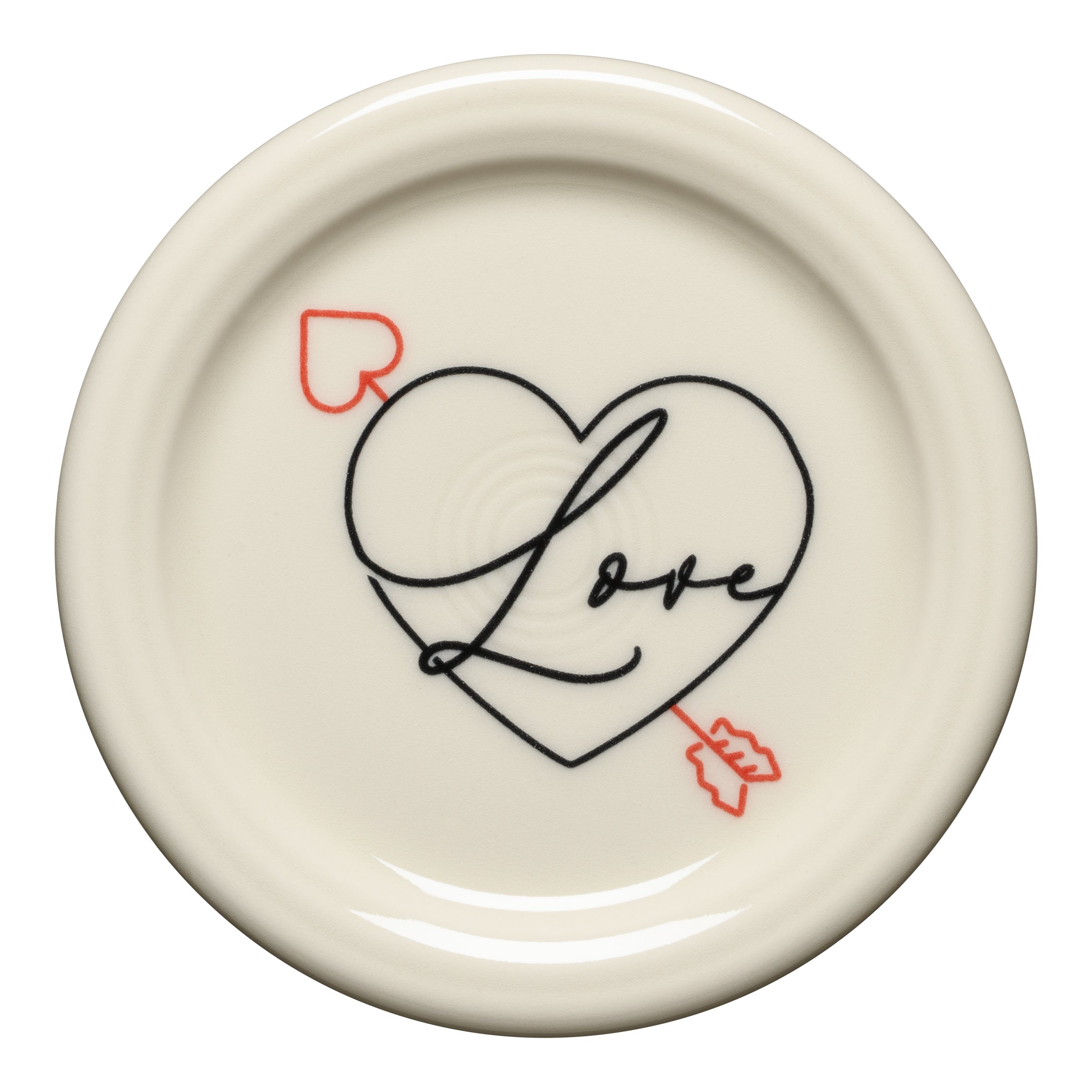 Valentine 4 3/8 Inch Coaster and Mug Cover