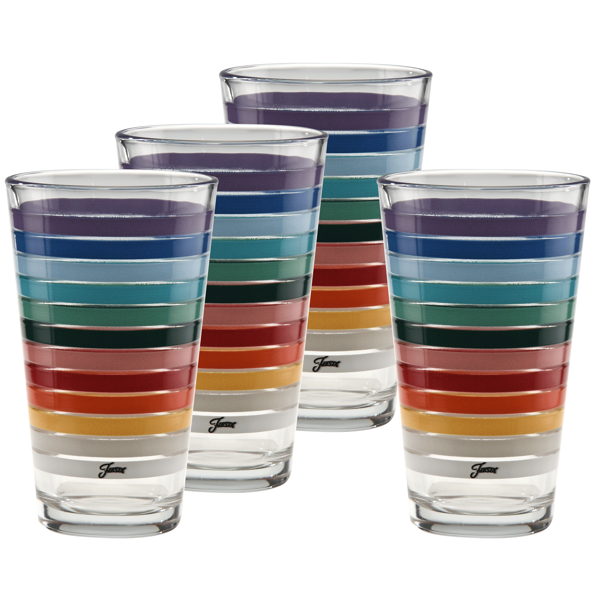 16 oz. All Colors 2026 Cooler Glass - Set of 4