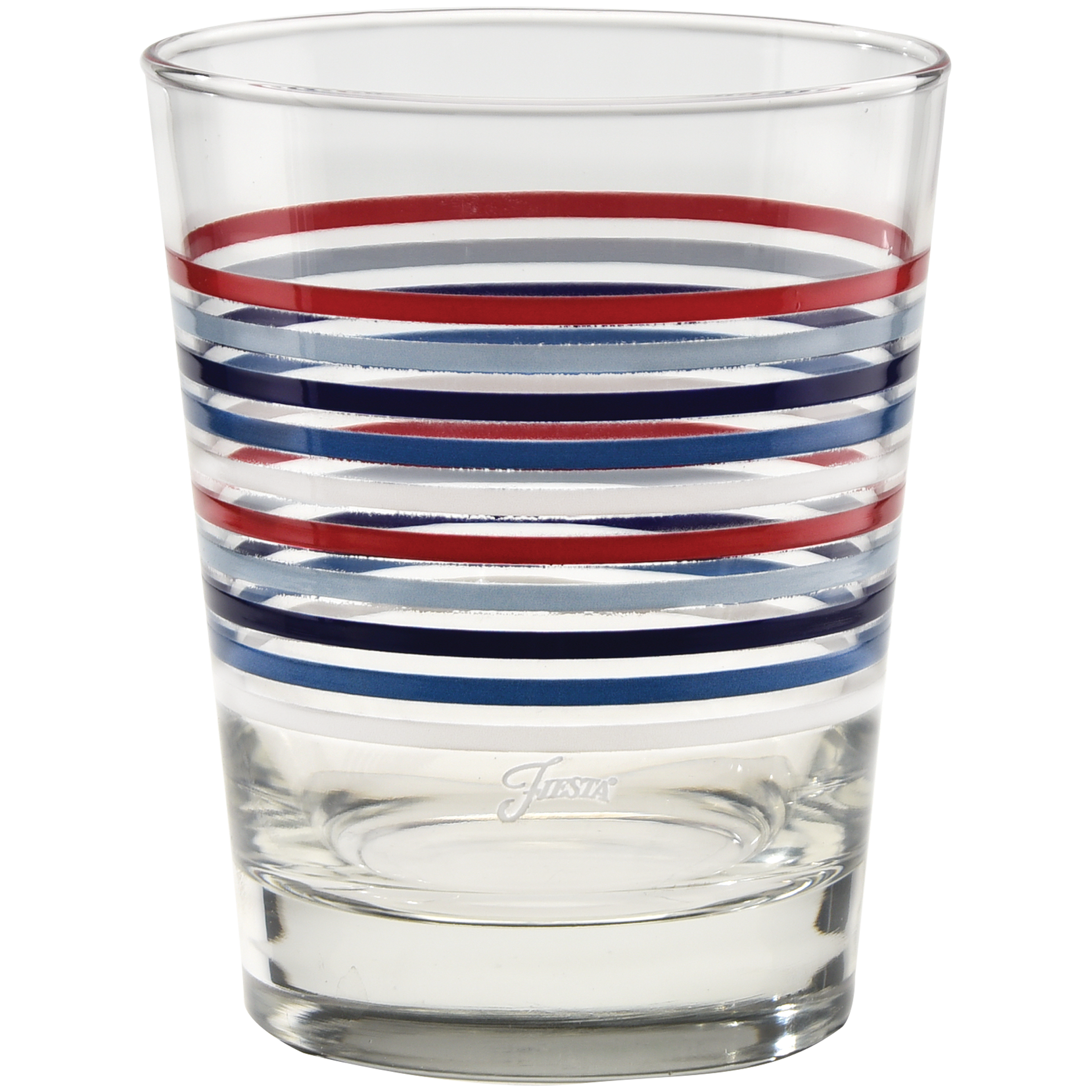 Fiesta Americana Thin Stripe 15 oz. Tapered Double Old Fashion - Set of 4 - Image 2