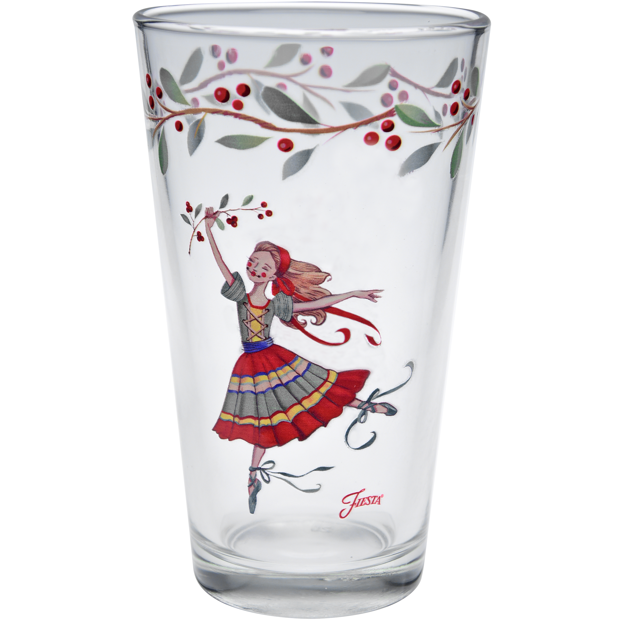 Nutcracker The Ballerina 16 oz. Cooler Glass - Set of 4 - Image 3