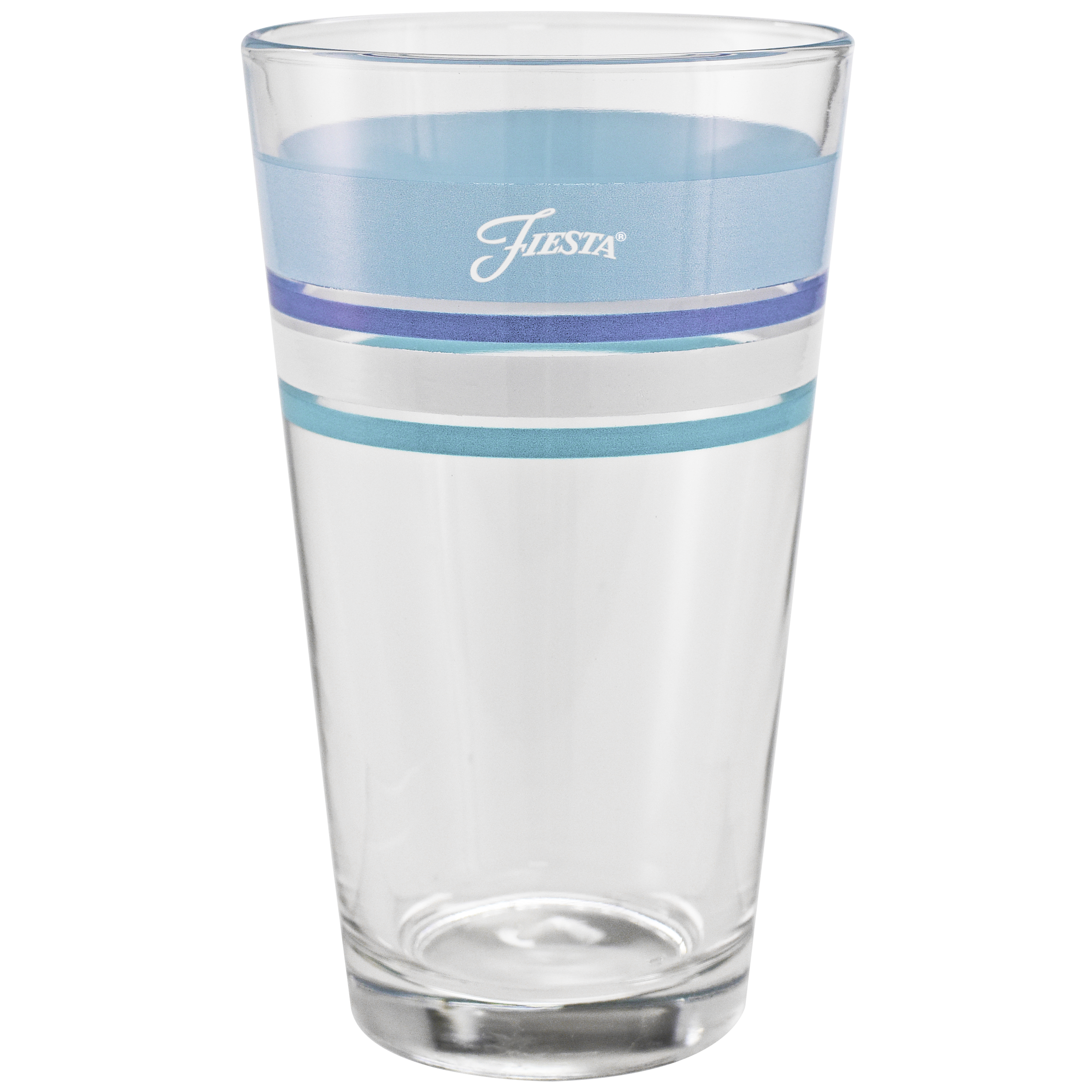 16 oz. Fiesta® Edgeline Coastal Blue Cooler Glass - Set of 4 - Image 2