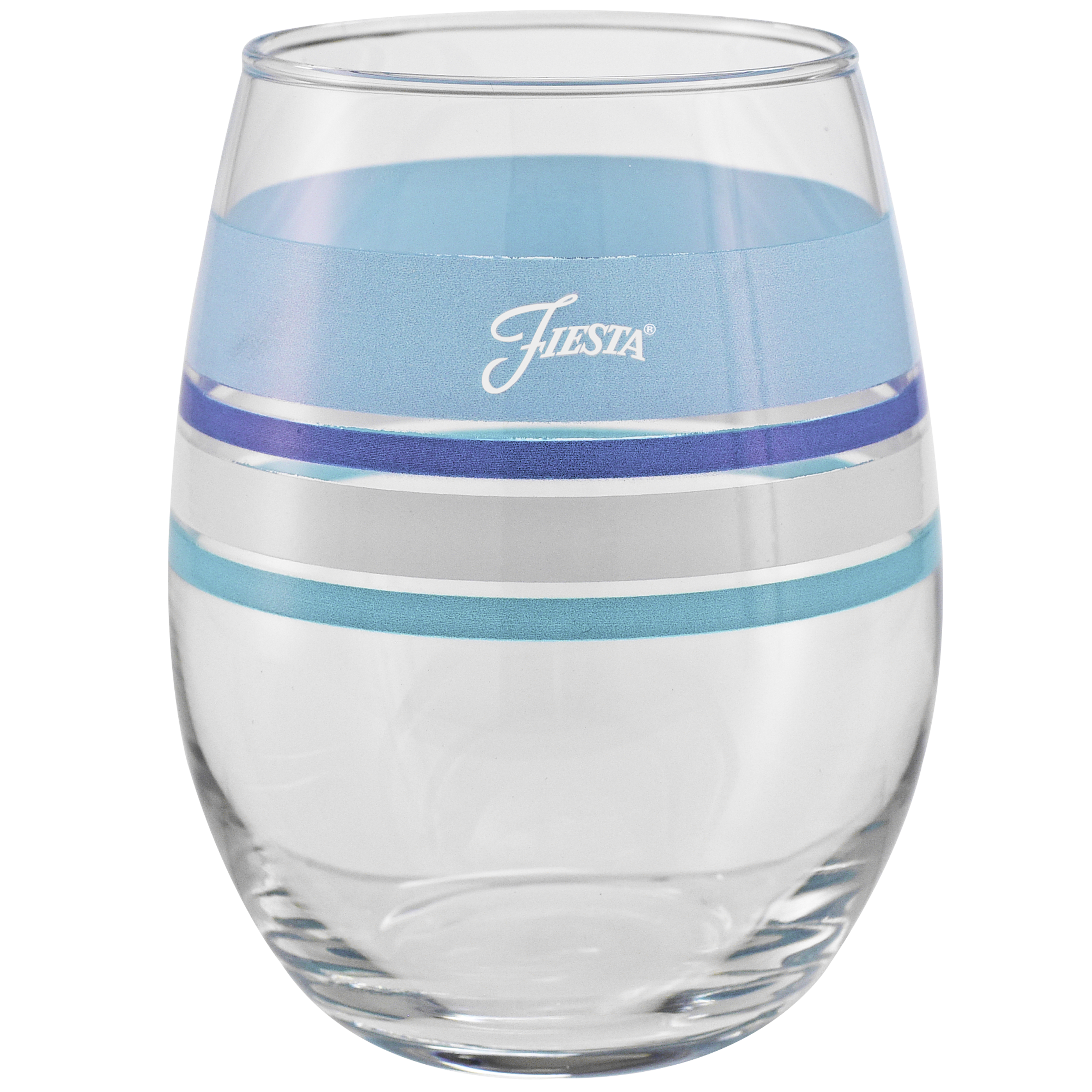 Coastal Blues 15 oz. Edgeline Stemless Wine – Set of 4 - Image 2