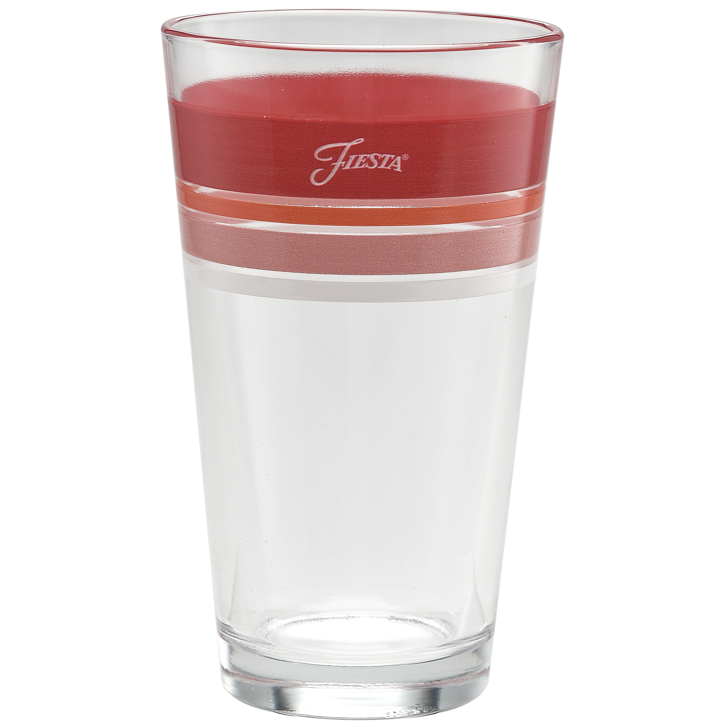 Horizon Sunset 16 oz. Edgeline Cooler Glass Mixed - Set of 4 - Image 2