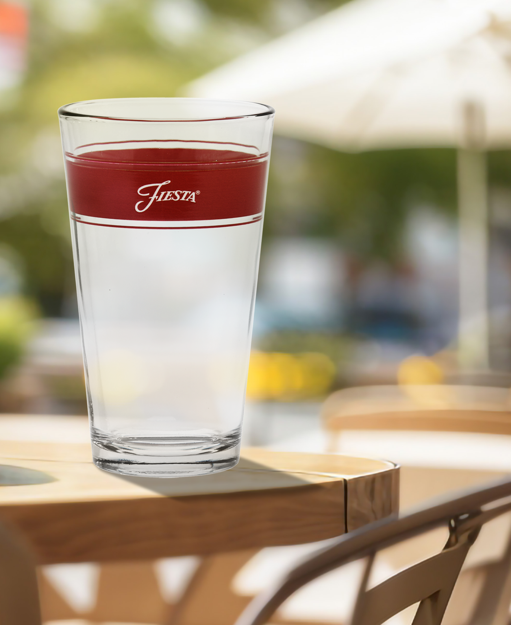 16 oz. Fiesta® Frame Cooler Scarlet - Set of 4 - Image 2