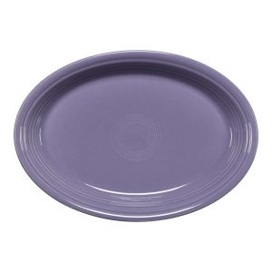 Lavender 13 5/8 Inch Large Oval Serving Platter