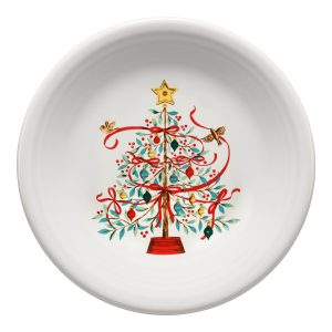 Holly Berry Christmas Tree Classic Rim 7 1/4-Inch Salad Plate