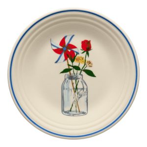 Americana Mason Jar Classic Rim 9 Inch Luncheon Plate