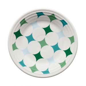 Fiesta Aegean Kaleido Circles Classic Rim 9 Inch Luncheon Plate
