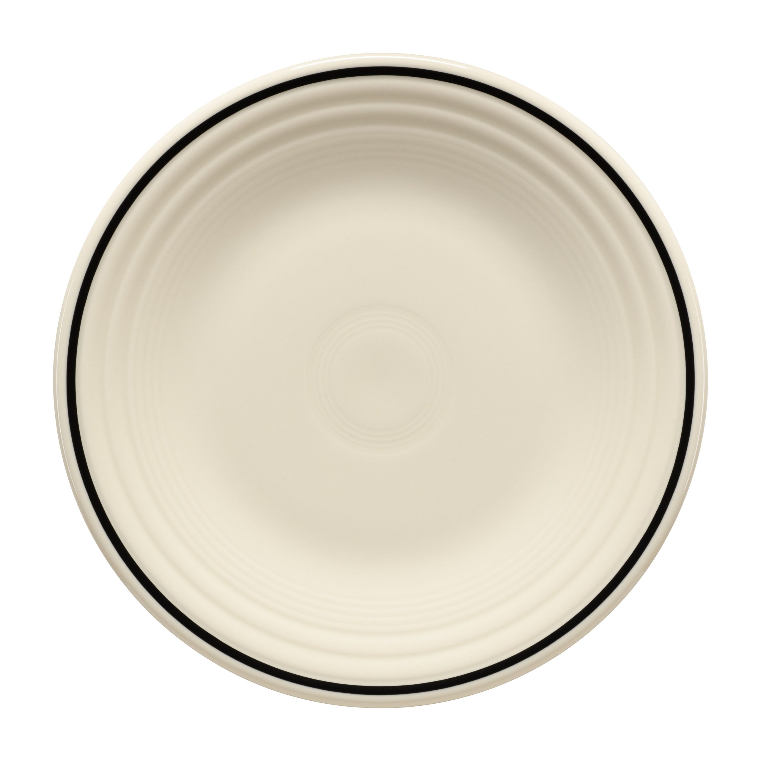 Black Band Classic Rim 9 Inch Luncheon Plate