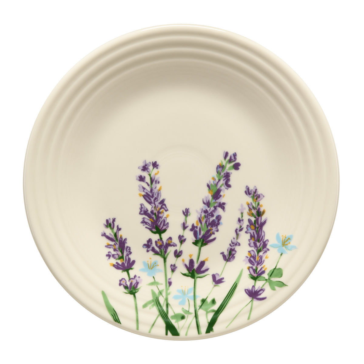 Lavender Bloom Classic Rim 9 Inch Luncheon Plate