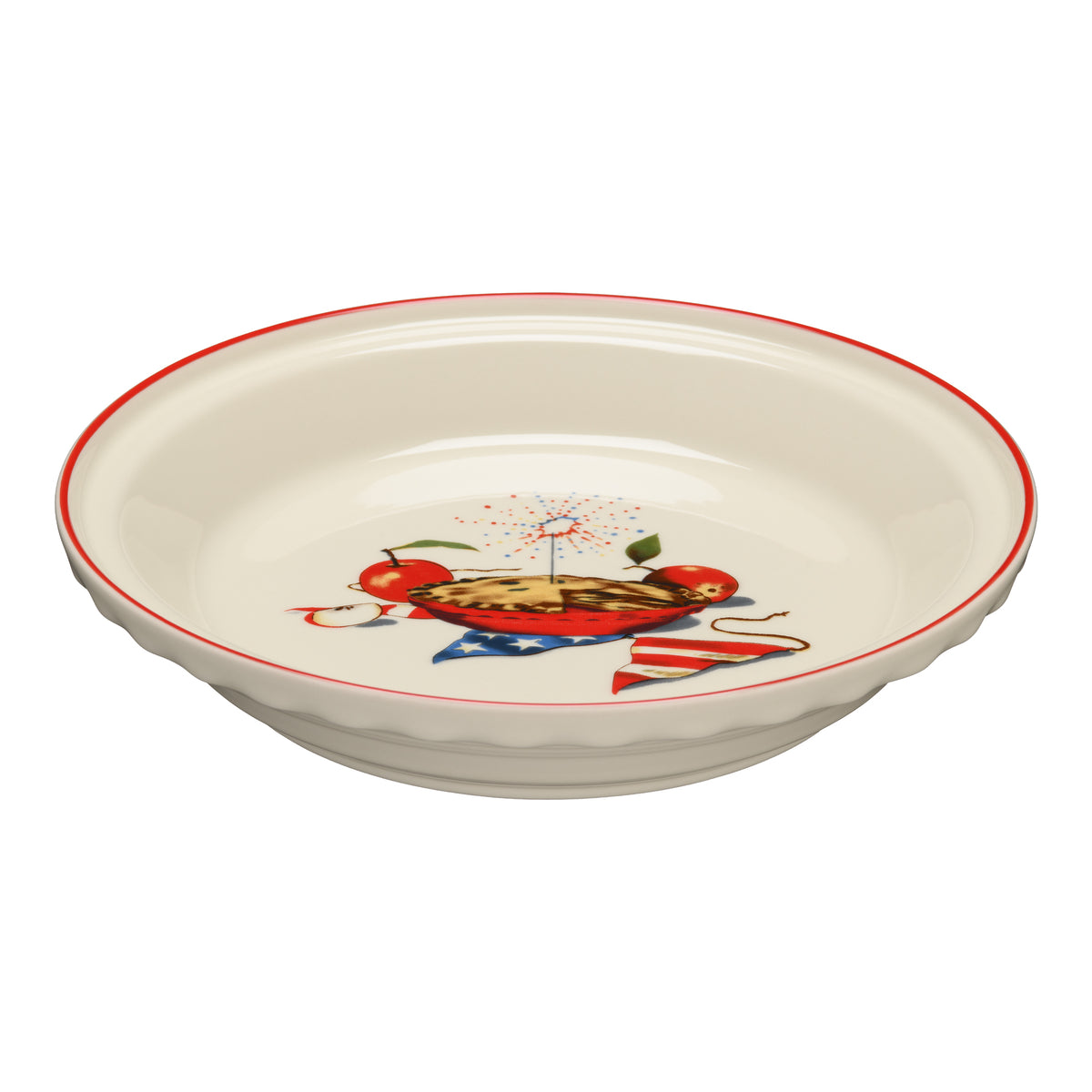 Americana Apple Pie 10 1/4 Inch Deep Dish Pie Baker 44OZ - Image 2