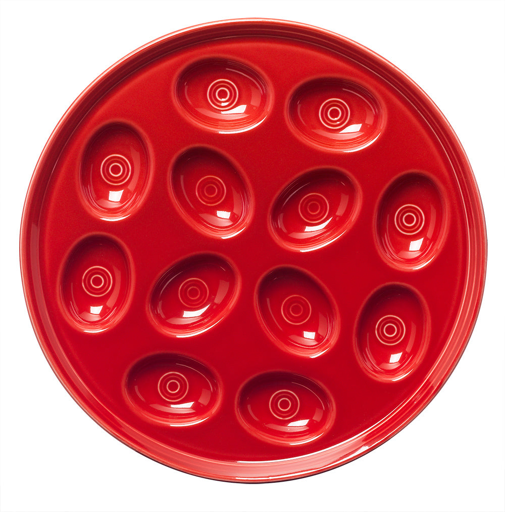 Round Egg Serving Platter 11 1/4 Inch - Image 5