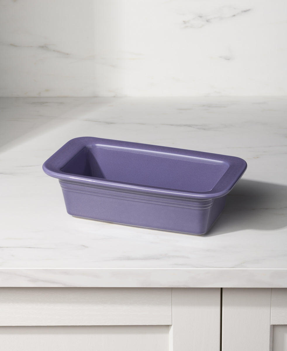 Lavender 10 3/4 Inch x 5 3/4 Inch Loaf Pan Baker 1.4 Quarts - Image 2