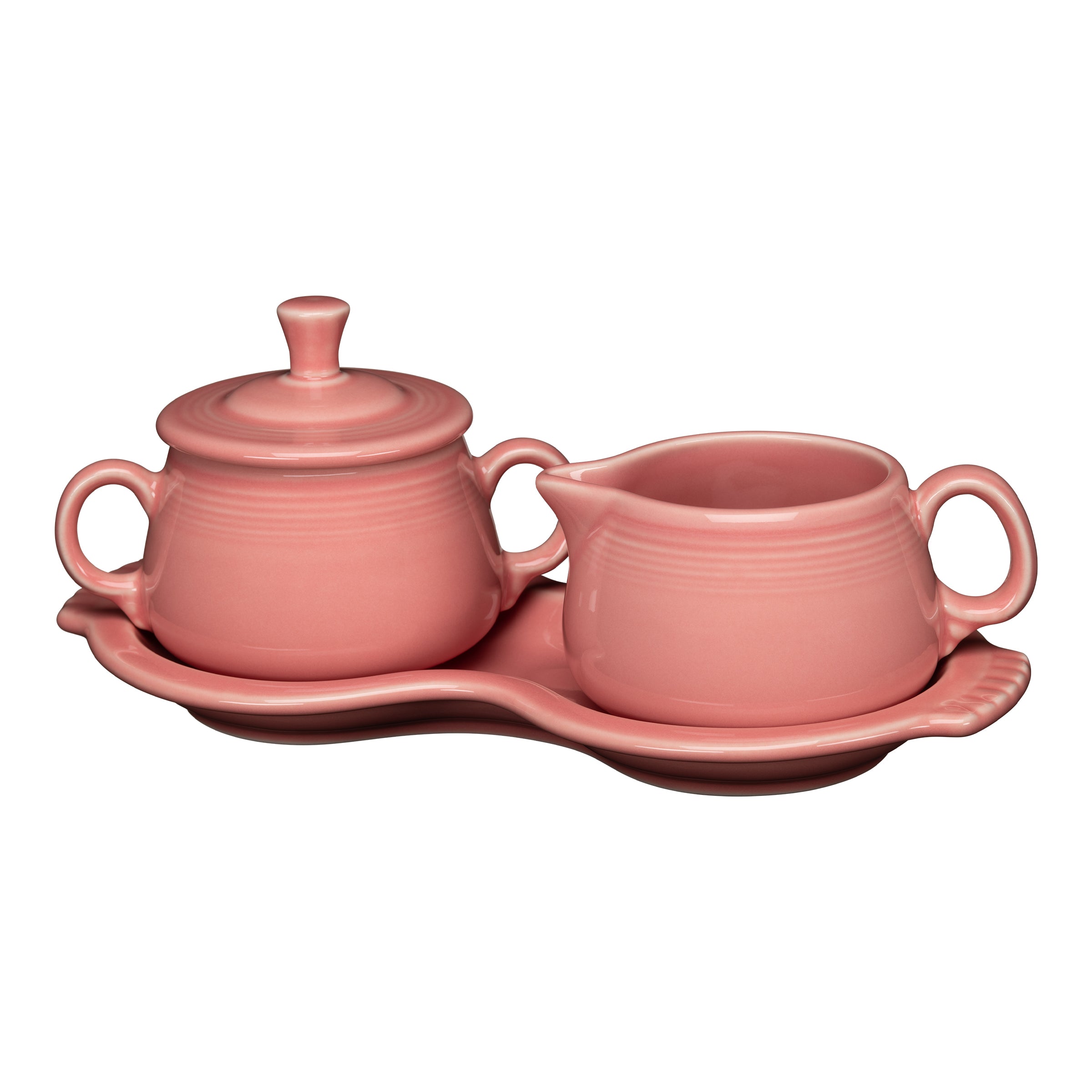 Retired 4-Piece Sugar Bowl and Creamer Set with Tray - Image 9