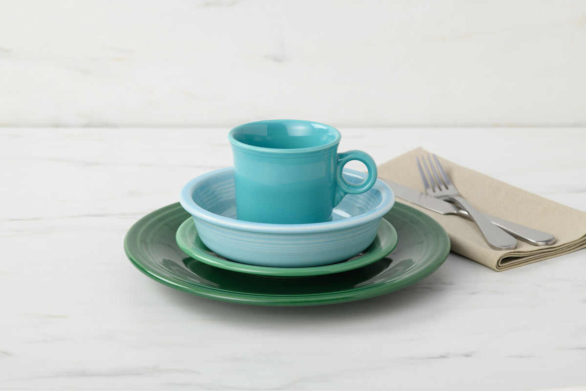 Classic Rim 4-Piece Dinnerware Set. Service for 1 - Image 13