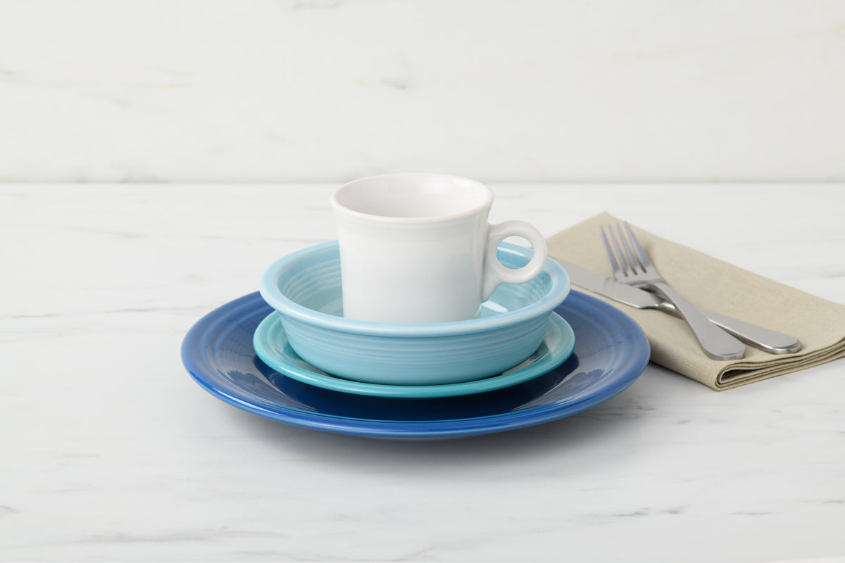 Classic Rim 4-Piece Dinnerware Set. Service for 1 - Image 15