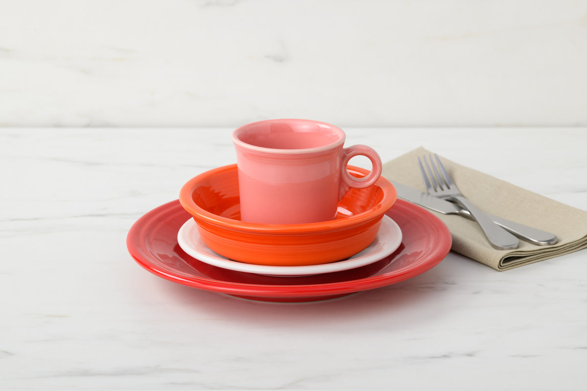 Classic Rim 4-Piece Dinnerware Set. Service for 1 - Image 16