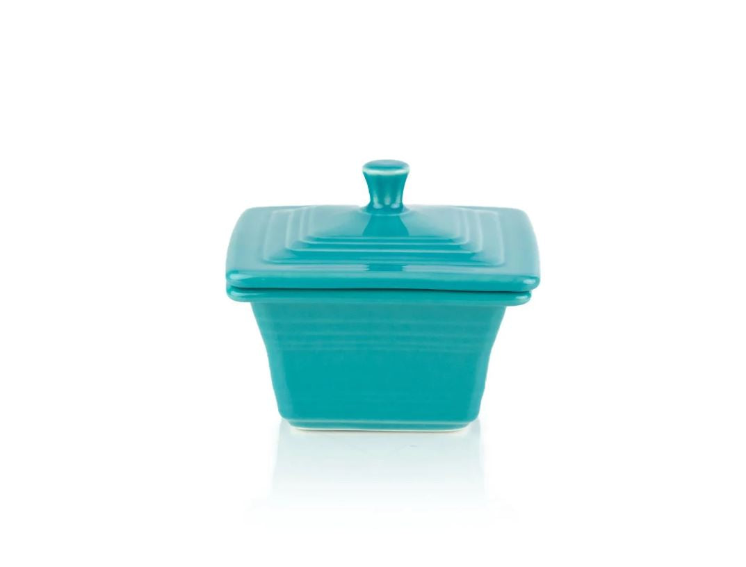 Retired Fiesta Covered Box 4 5/8 Inch x 3 3/4 Inch - Image 2