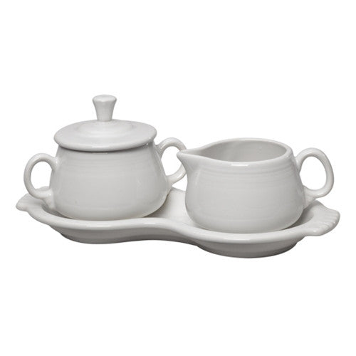 Retired 4-Piece Sugar Bowl and Creamer Set with Tray - Image 8