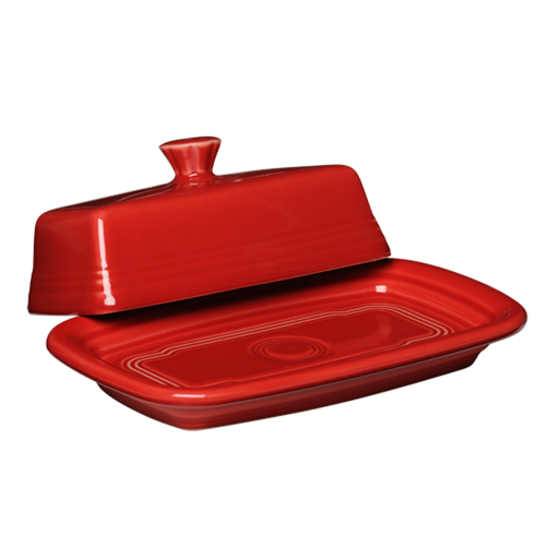 Extra Large Covered Butter Dish 8 1/8 Inch x 5 1/8 Inch - Image 9