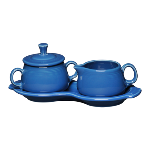 Retired 4-Piece Sugar Bowl and Creamer Set with Tray - Image 6