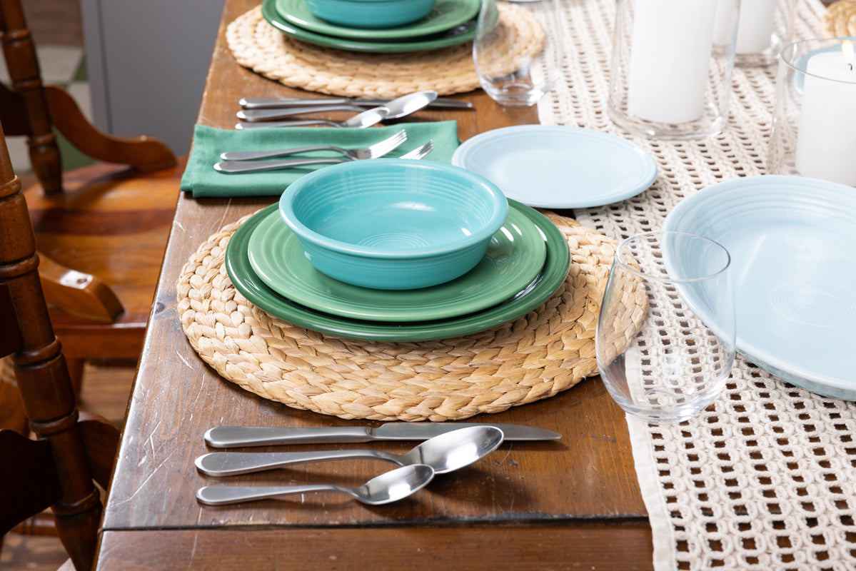 Classic Rim 3-Piece Dinnerware Set. Service for 1 - Image 4