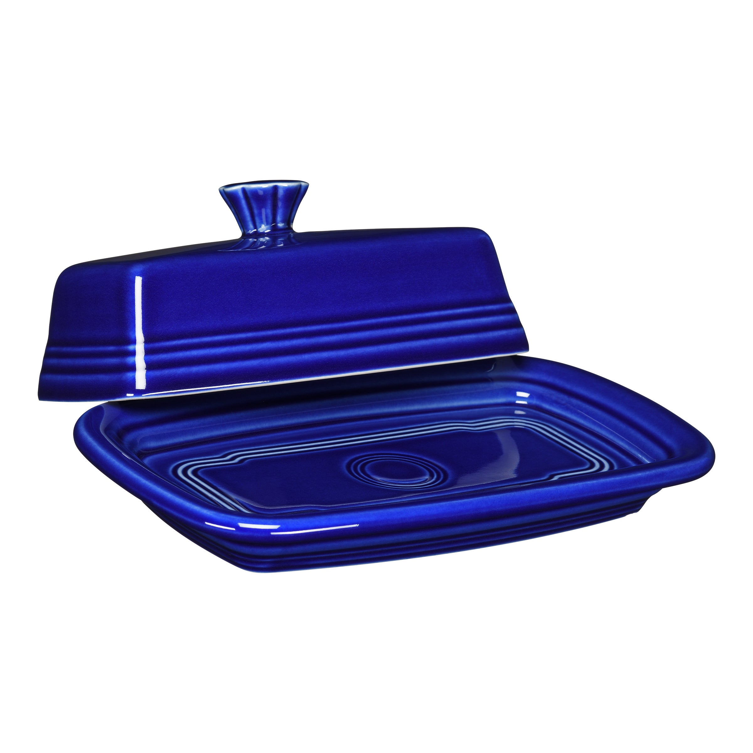 Retired Extra Large Covered Butter Dish 8 1/8 Inch x 5 1/8 Inch - Image 3