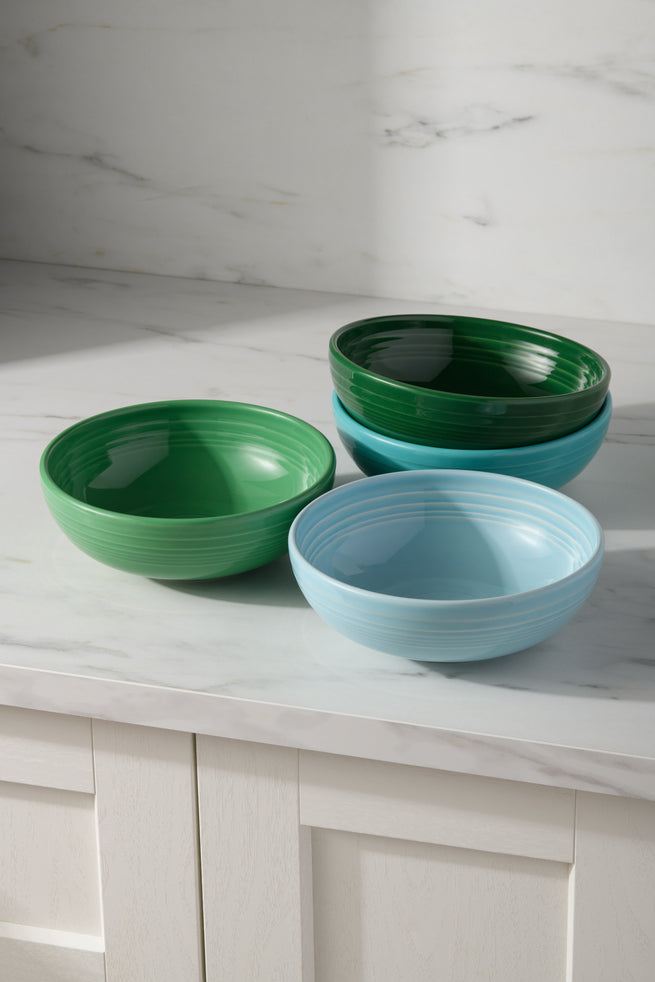 Mixed Aegean Bistro Coupe 7 5/8-Inch 38OZ Medium Bowls. Set of 4 - Image 2
