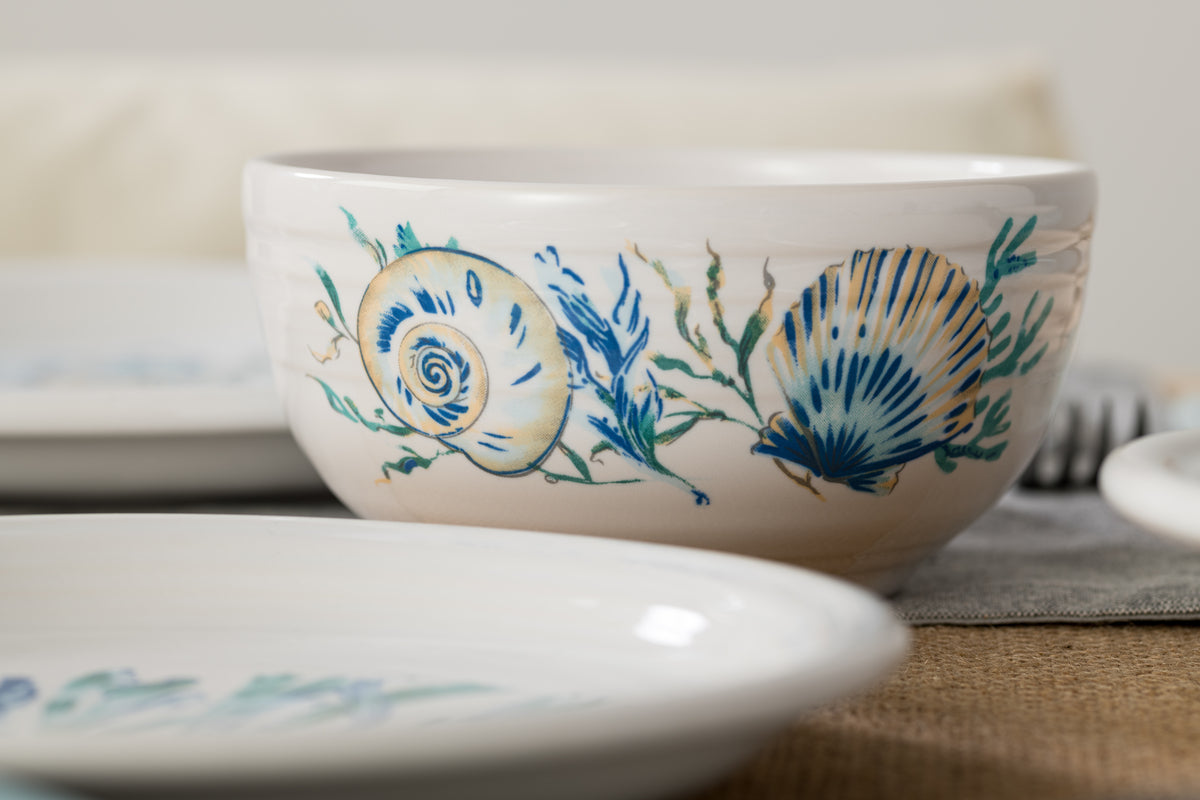 Retired Coastal Shores Bistro Coupe 5 1/2 Inch Cereal Bowl 22 OZ - Image 2