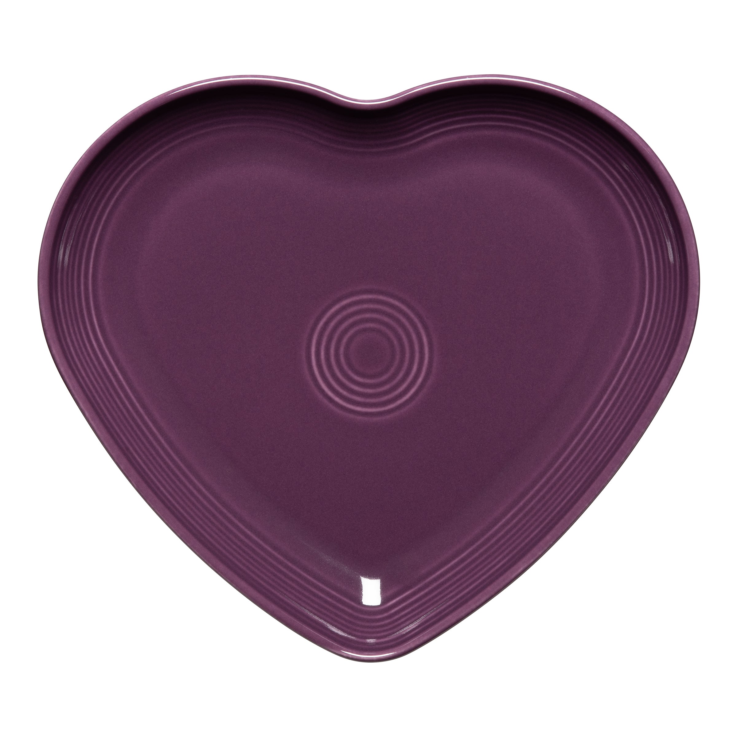 Retired Fiesta 9 Inch Heart Shaped Plate