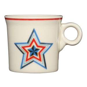 Americana Lapis Faceted Star Classic Ring Handle 10 1/4 OZ Mug